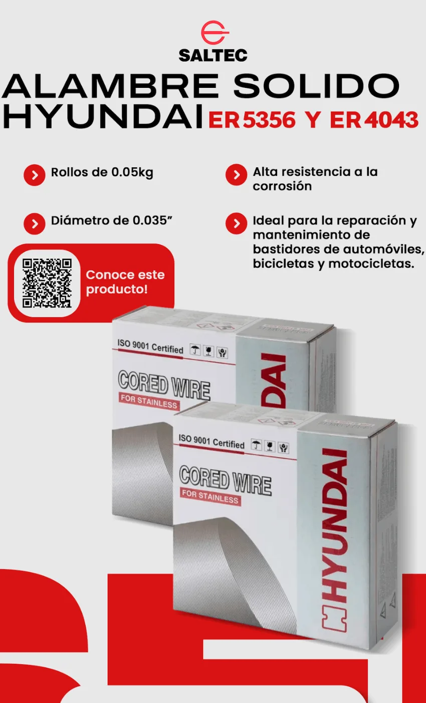 Alambre Solido ER5356 ER4043