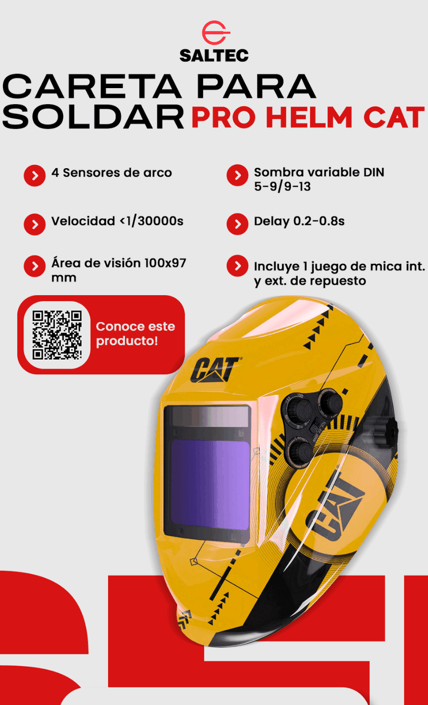 Careta Pro Helm Cat